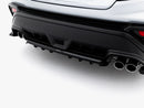 Maxton Design Rear Splitter (with vertical bars) Subaru WRX STI Mk2