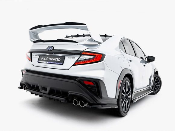 Maxton Design Upper Spoiler Cap Subaru WRX STI Mk2