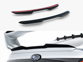 Maxton Design Bottom Spoiler Cap for Subaru WRX STI Mk2