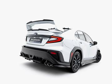 Maxton Design Bottom Spoiler Cap for Subaru WRX STI Mk2