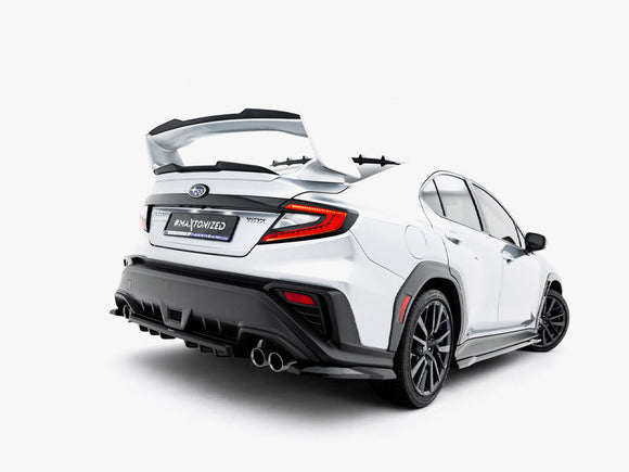 Maxton Design Bottom Spoiler Cap for Subaru WRX STI Mk2