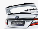 Maxton Design Bottom Spoiler Cap for Subaru WRX STI Mk2