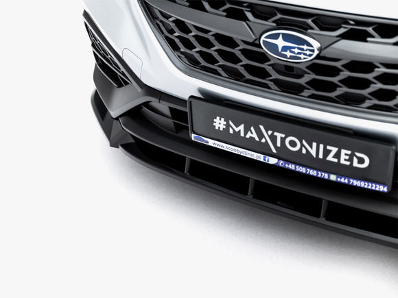 Maxton Design Front Splitter for V.1 Subaru WRX STI Mk2