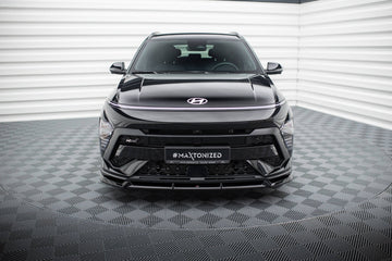 Maxton Design Front Splitter for Hyundai Kona N-Line Mk2
