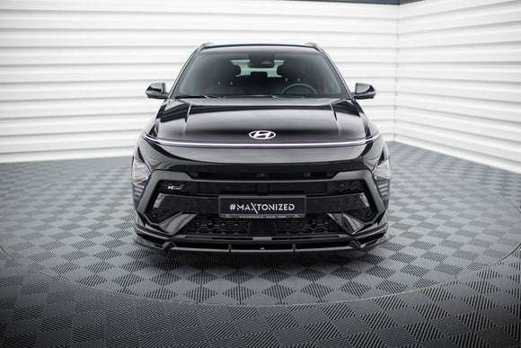 Maxton Design Front Splitter for Hyundai Kona N-Line Mk2