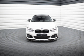 Maxton Design Front Splitter for V.5 BMW 1 M-Pack / M140i F20 Facelift