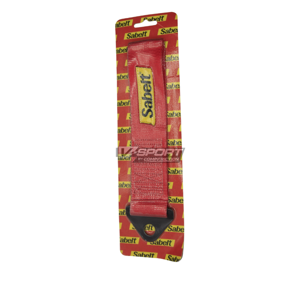 Sabelt Tow Strap 2.9T Load Rating – Red