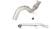 Stainless steel front pipe (downpipe-back, original tube Ø 60 mm - REMUS tube Ø 76 mm ), NO (EC-) APPROVAL