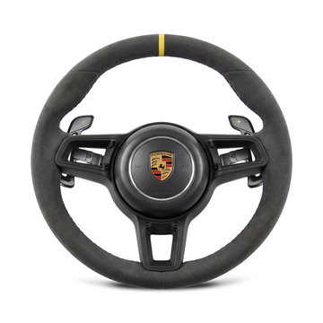 Buy anodized-black-gt3-rs-style-aluminum JQ Werks Madtrace® Clubsport Magnetic Paddle Shifters For PORSCHE