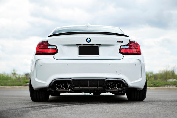Carbon Pre-Preg M Performance Style Rear Diffuser for BMW M2 inc. Competition F87
