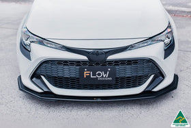 FLOW Designs  Corolla MZEA12R/ZWE211R 2018-2022 Front Lip Splitter Extensions (Pair) - MODE Auto Concepts