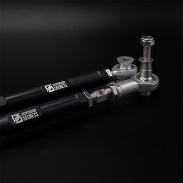 Suspension Secrets Adjustable Rear Toe Arms / Links - Porsche 981 / 718 Cayman GTS - 0