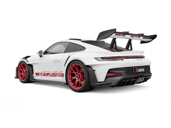 Akrapovič Porsche 992 911 GT3 RS Slip-On Race Line Adapter Set (SS) - MODE Auto Concepts