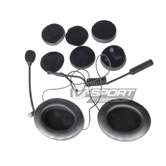 Stilo WRC Helmet Kit Open Face With Earmuffs