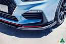 FLOW Designs  i30N Fastback PD Front Lip Splitter & Reinforcement Brackets - MODE Auto Concepts