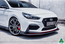 FLOW Designs  i30N Fastback PD Front Lip Splitter & Reinforcement Brackets - MODE Auto Concepts
