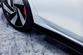 FLOW Designs  MK8 Golf GTI Side Skirt Splitters (Pair) - MODE Auto Concepts