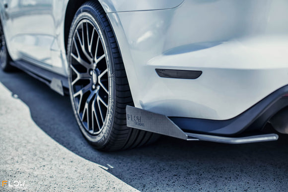 FLOW Designs  GT Mustang S550 FM Rear Spats (Pair) - MODE Auto Concepts