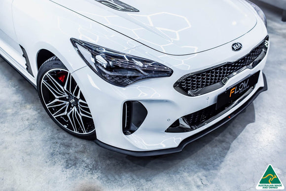FLOW Designs  Stinger CK GT 2021-2022 Front Lip Splitter & Bumper Reinforcement Brackets - MODE Auto Concepts