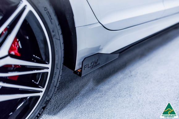 FLOW Designs  Stinger CK GT 2021-2022 Side Skirt Splitters (Pair) - MODE Auto Concepts
