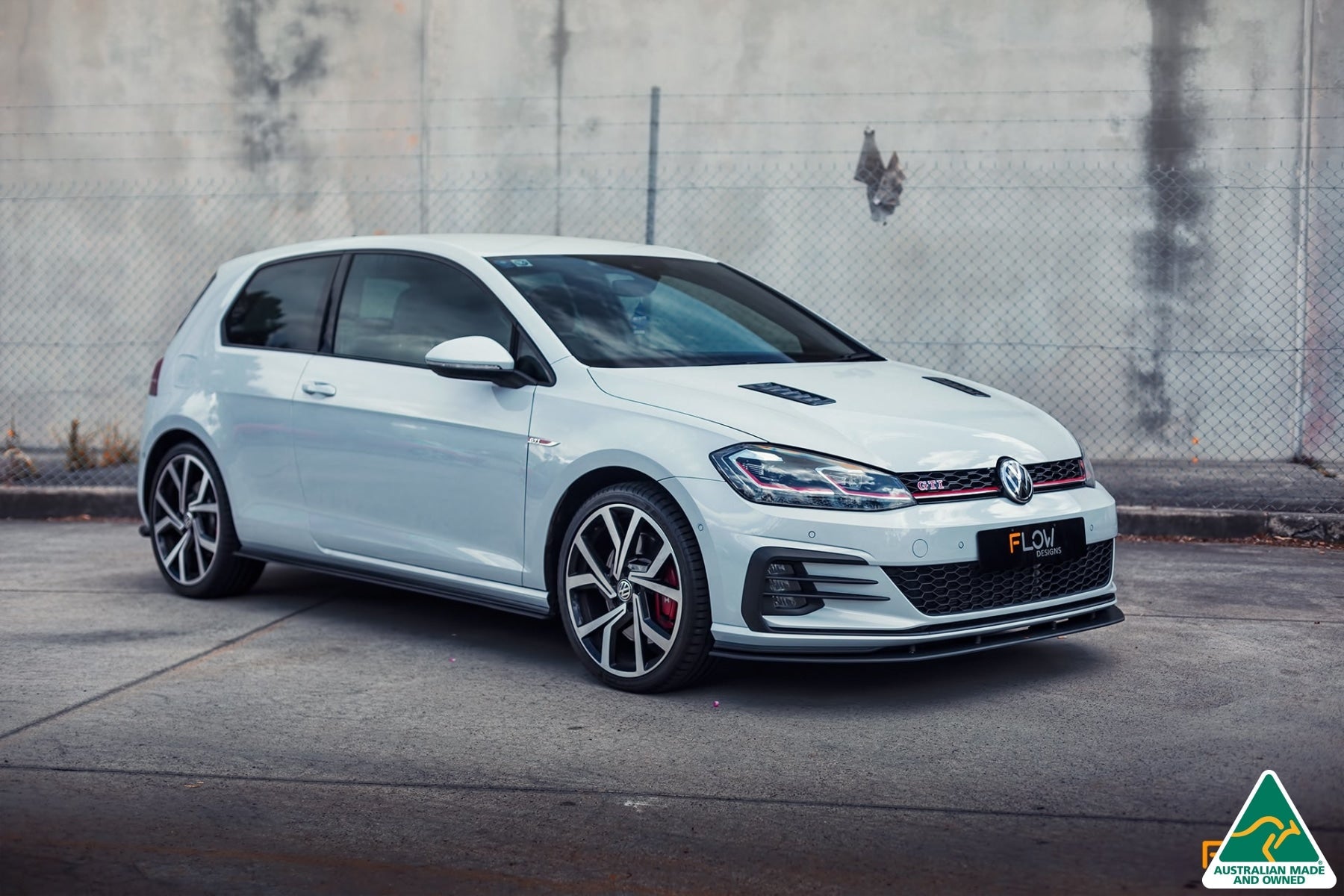 FLOW Designs  MK7.5 Golf GTI Side Skirt Splitters (Pair)