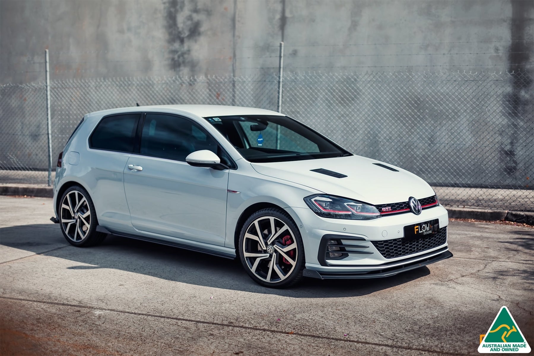 FLOW Designs  MK7.5 Golf GTI Front Lip Splitter