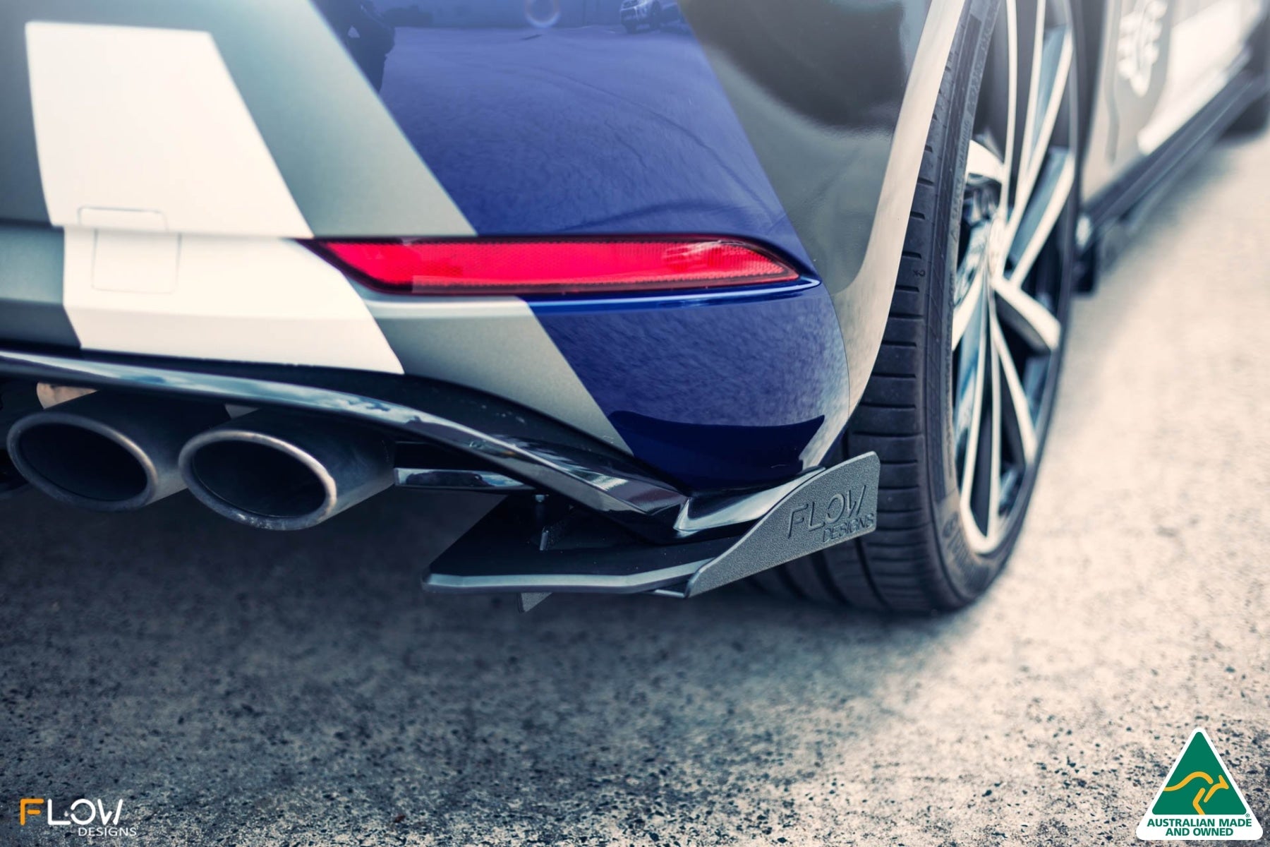 FLOW Designs  MK7.5 Golf GTI & R Rear Spats (Pair)