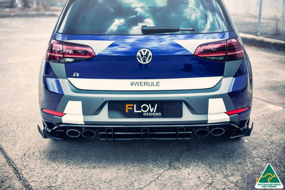 FLOW Designs  MK7.5 Golf R Flow-Lock Rear Diffuser - MODE Auto Concepts