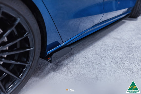 FLOW Designs  MK4 Focus ST-Line Side Skirt Splitters (Pair) - MODE Auto Concepts