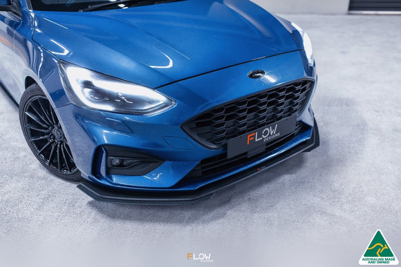 FLOW Designs  MK4 Focus ST-Line Front Lip Splitter - MODE Auto Concepts