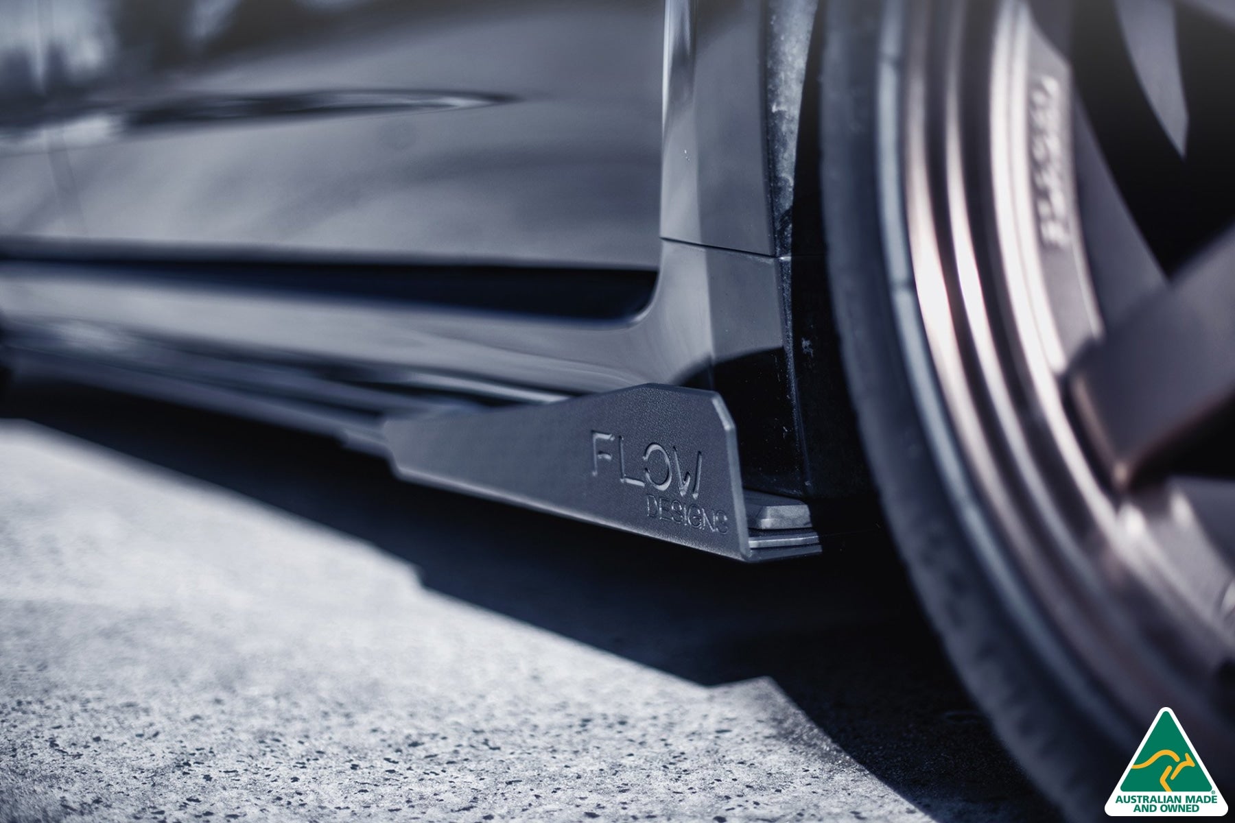 FLOW Designs  Impreza WRX / STI G3 Sedan FL Side Skirt Splitters (Pair) - MODE Auto Concepts