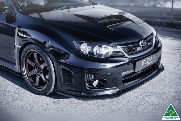 FLOW Designs  Impreza WRX / STI G3 Sedan FL Front Lip Splitter - MODE Auto Concepts