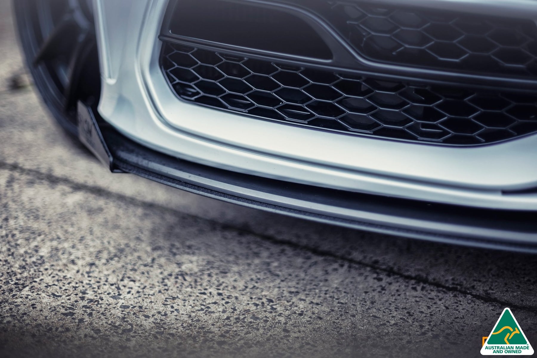 FLOW Designs Audi S3 8V Pre-Facelift Sportback Front Lip Splitter V3