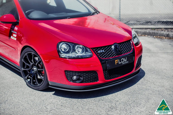 FLOW Designs  MK5 Golf GTI Front Lip Splitter - MODE Auto Concepts