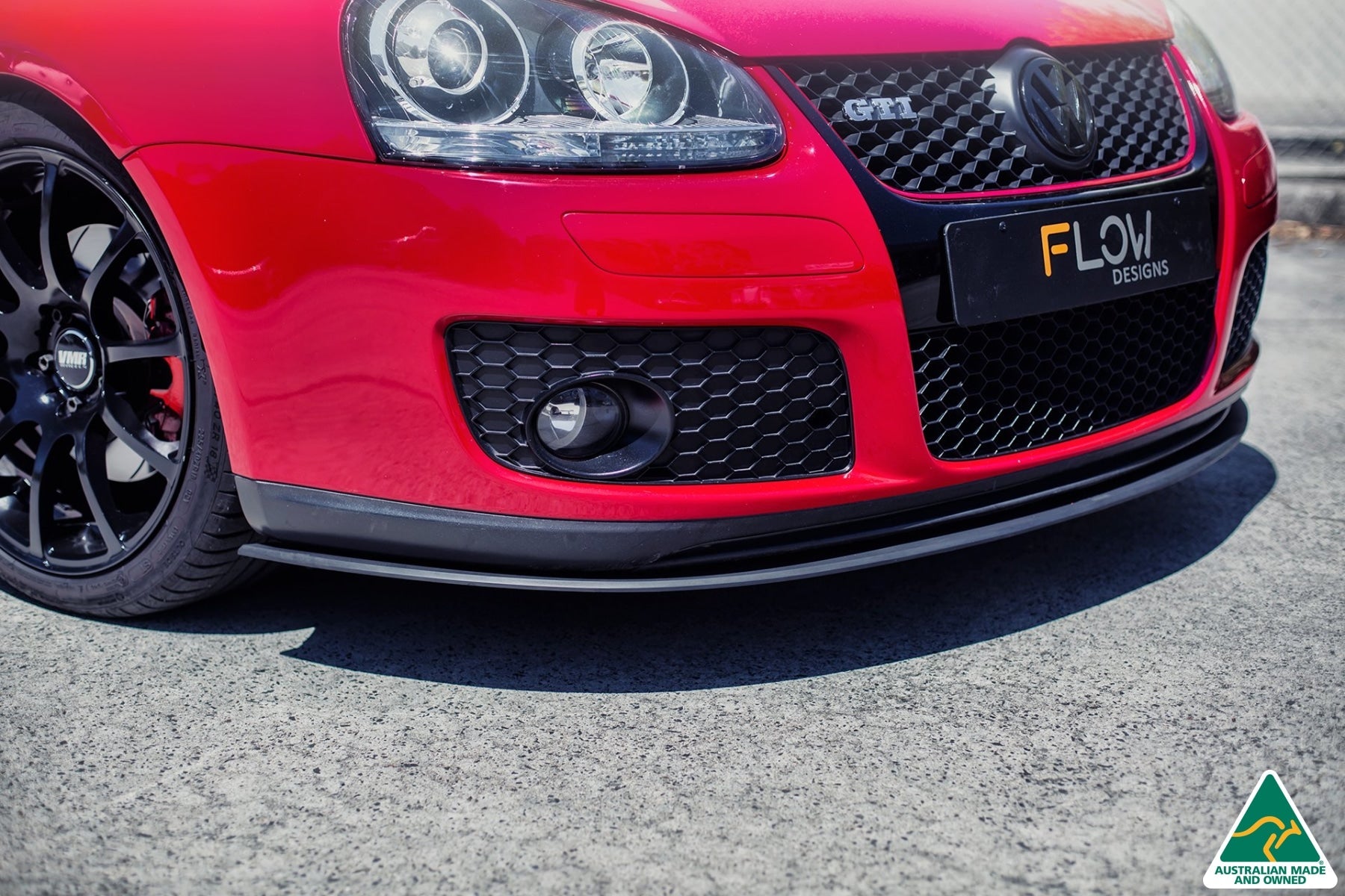 FLOW Designs  MK5 Golf GTI Front Lip Splitter