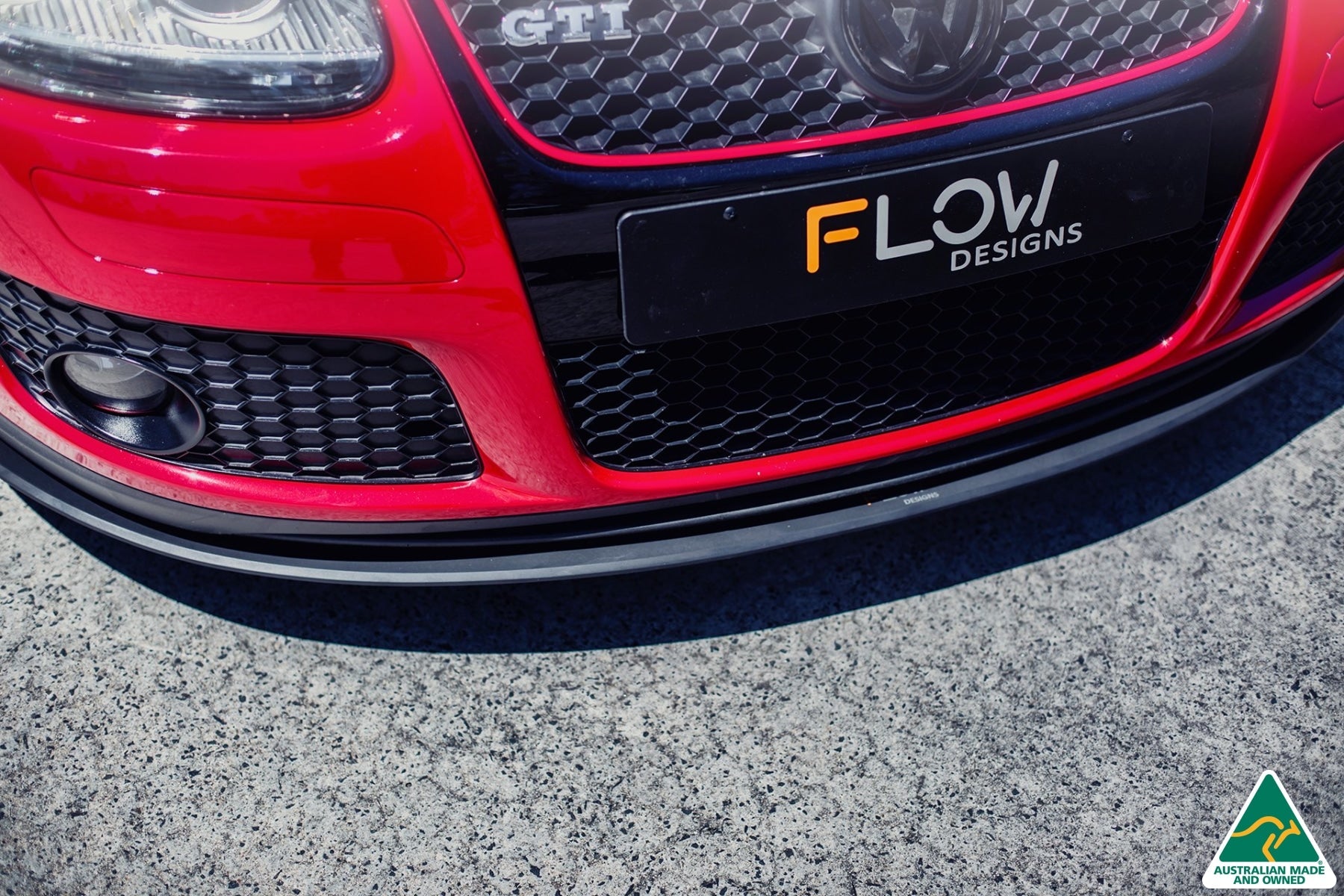 FLOW Designs  MK5 Golf GTI Front Lip Splitter
