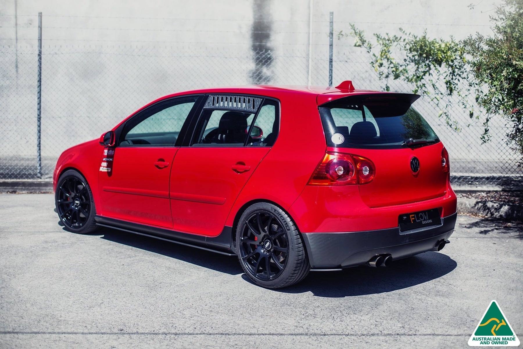 FLOW Designs  MK5 Golf GTI Rear Spats (Pair) - MODE Auto Concepts