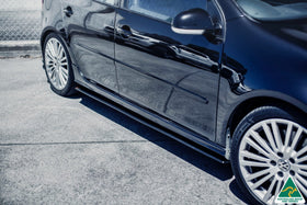 FLOW Designs  MK5 Golf R32 Side Skirt Splitters (Pair) - MODE Auto Concepts