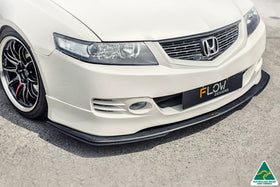 FLOW Designs  Honda Accord Euro CL7/CL9 Front Splitter Extensions - MODE Auto Concepts