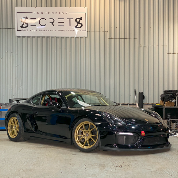 Suspension Secrets Solid Control Arm Bushes - Porsche 981/ 718 Cayman GT4 - MODE Auto Concepts