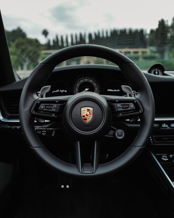 Porsche - GT3 RS Weissach Package Style Aluminum Paddles For JQ Werks Madtrace® Clubsport Magnetic Paddle Shifters - MODE Auto Concepts