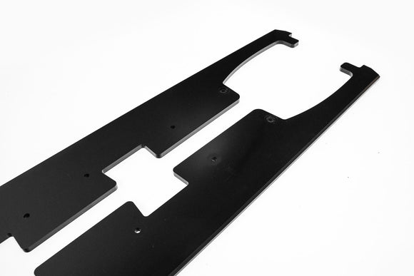 FLOW Designs  ZD8 BRZ STI Side Skirt Splitters (GLOSS: Pair) - MODE Auto Concepts