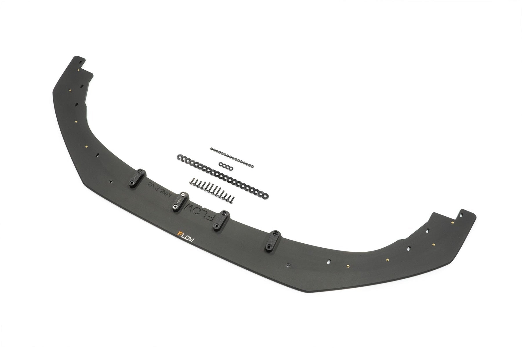FLOW Designs  MK6 Golf R Front Lip Splitter V3