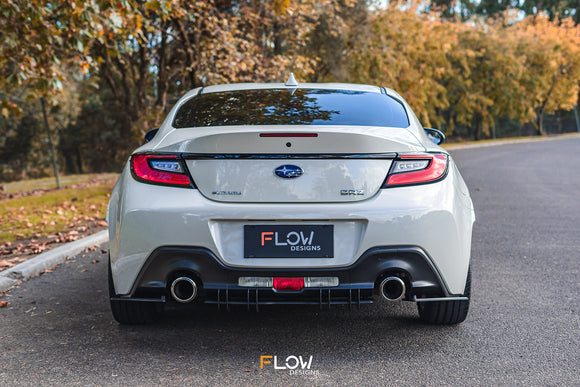 FLOW Designs  ZD8 BRZ Flow-Lock Rear Diffuser (GLOSS) - MODE Auto Concepts