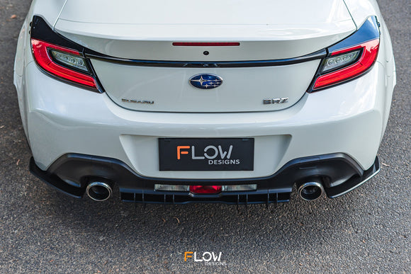 FLOW Designs  ZD8 BRZ Rear Spats (GLOSS; Pair) - MODE Auto Concepts