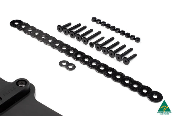 FLOW Designs  S3 8P2 Hatch (FL) Front Lip Splitter V3 - MODE Auto Concepts