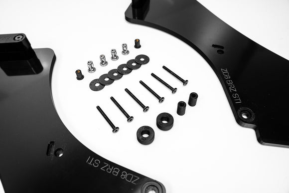 FLOW Designs  ZD8 BRZ STI Rear Spats (GLOSS; Pair) - MODE Auto Concepts