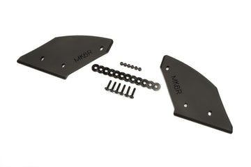 FLOW Designs  MK6 Golf R Rear Spats V3 (Pair) - MODE Auto Concepts