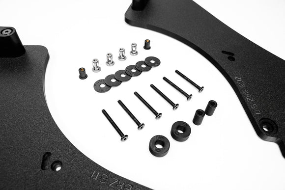 FLOW Designs  ZD8 BRZ STI Rear Spats (TEXTURED; Pair) - MODE Auto Concepts