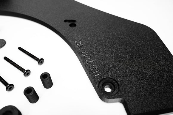 FLOW Designs  ZD8 BRZ STI Rear Spats (TEXTURED; Pair) - MODE Auto Concepts